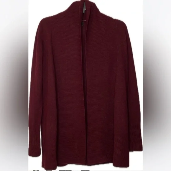 Cashmere chárter  open cardigan 100% cashmere - Picture 3 of 10